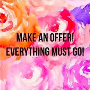 TODAY IS SATURDAY, EVERYTHING MUST GO!